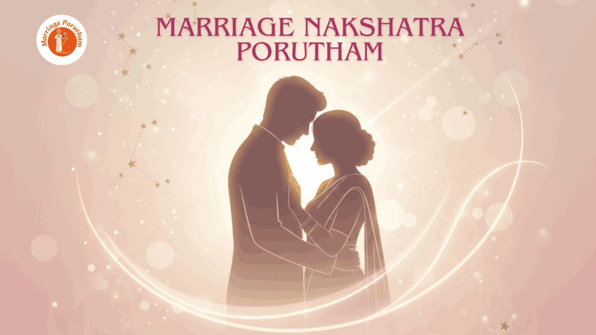 marriage nakshatra porutham